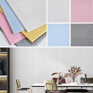 Veekindlad isekleepuvad 3D tapeedid (5 tk) | FORMWALL