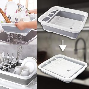 Kuivatusnõude kokkuklapitav hoiuraam | FOLDITRAY