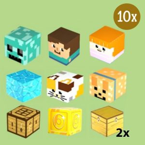 10x täiendavat magnetplokki MAGCRAFTI jaoks | MAGCRAFTIBLOCKS