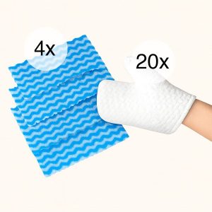 4x kuiva pühkimislappi + 20x tolmukinnast TASUTA | SWEEPICLOTHGLOVES