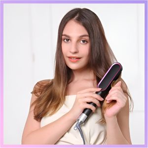 Keraamiline juuksesirgendaja ja kamm | LISSEYA