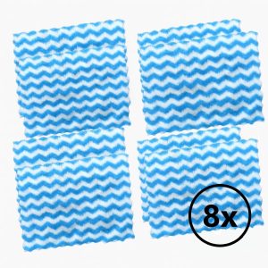 8x kuiva pühkimise lappi