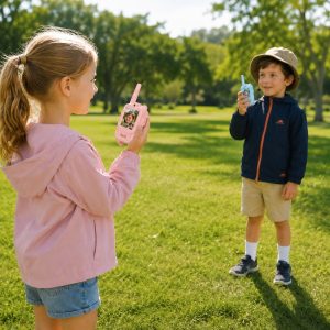 Videoga raadiosaatjad lastele hääleefektidega, (2 tk) | KIDTALKIE